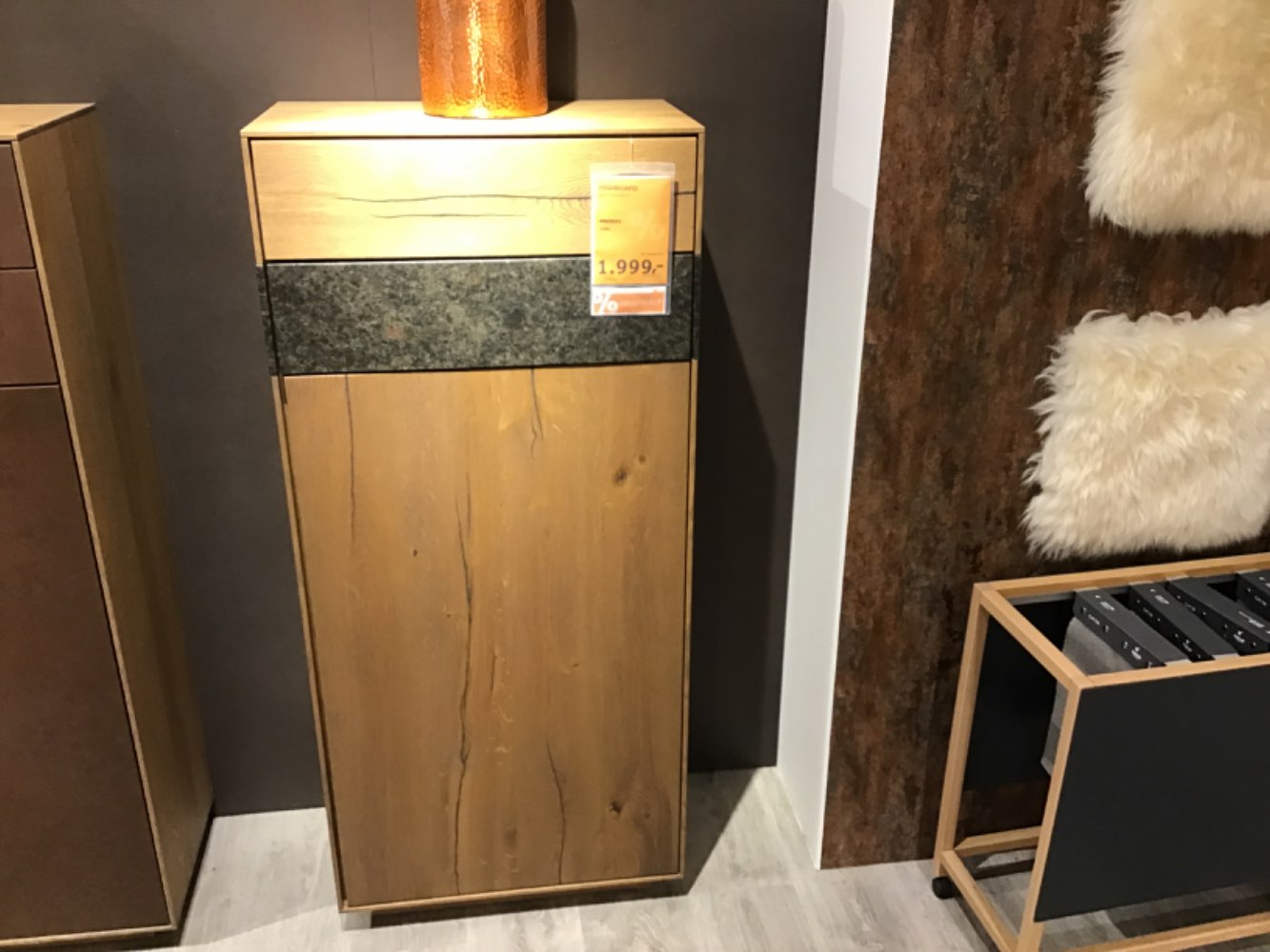 Möbel Highboard Puro Balkeneiche Anrei XXXLutz Hirschaid