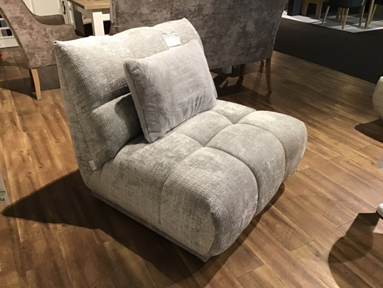 Drehsessel 360 Grad ,Farbe grau,Maß 90x86x97cm