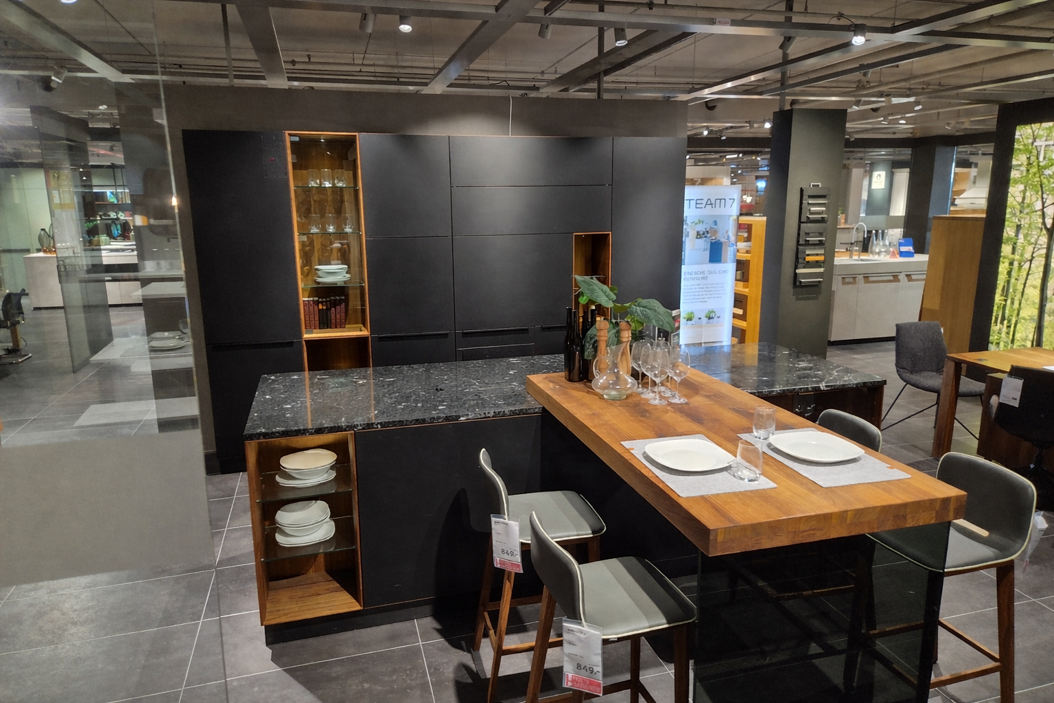 Küchen Team7 Black Line Nussbaum XXXLutz