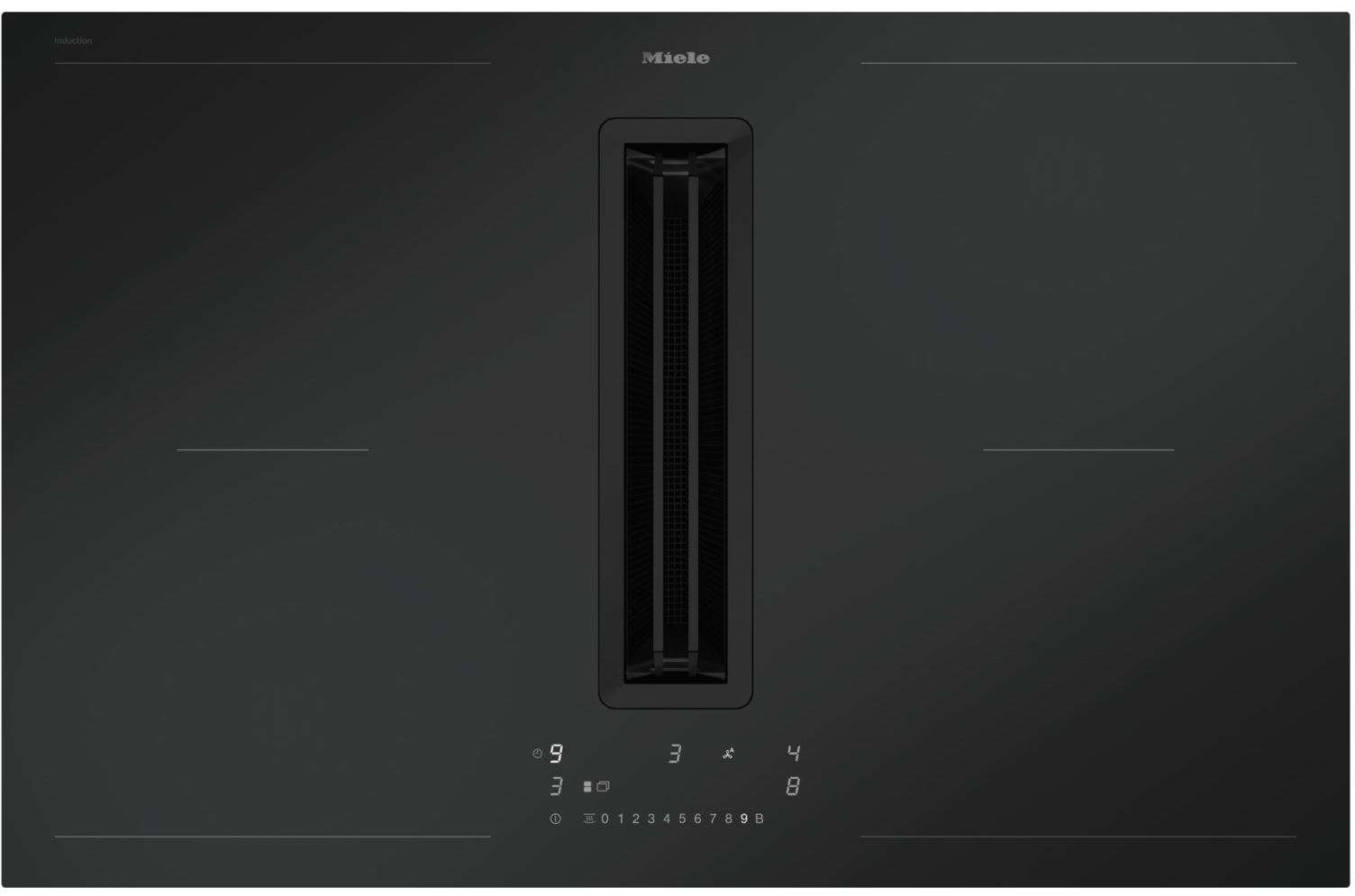 MIELE Kochfeld mit integriertem Dunstabzug