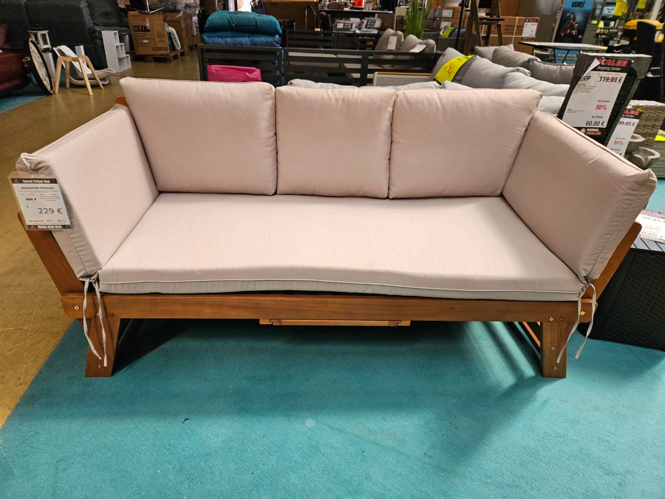 Gartensofa Holstein Eukalyptus Holz statt 609€