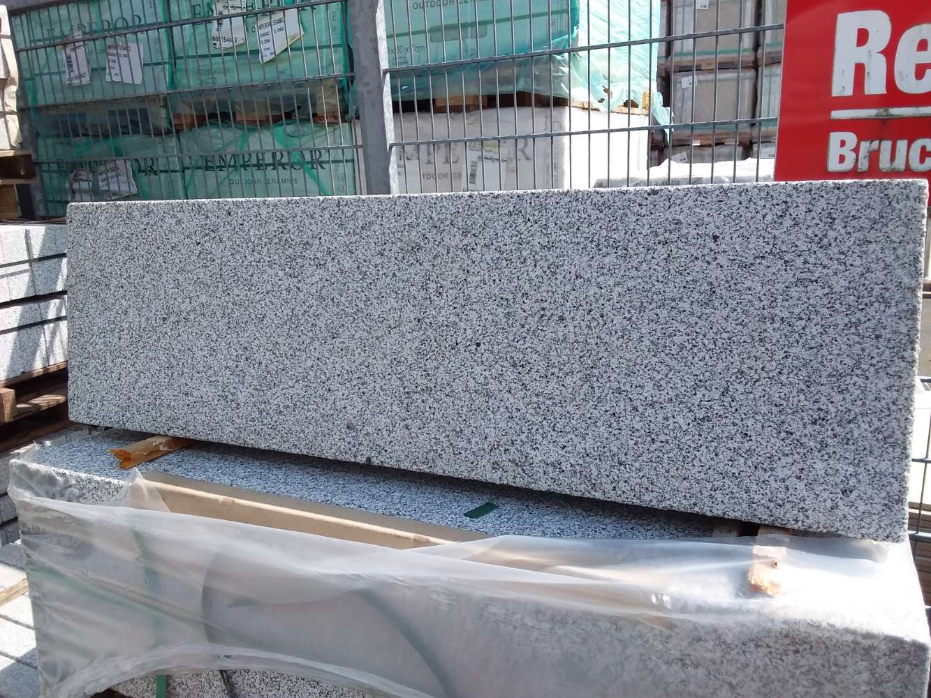 Granit Randsteine 6x30x100 Naturstein Bordsteine Rasenbord