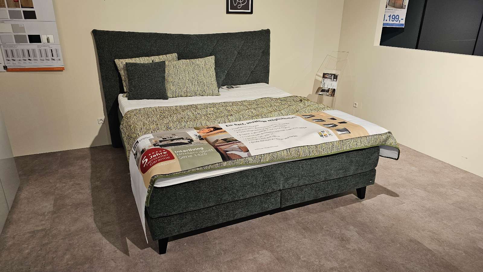 Boxspringbett 1420 von INTERLIVING
