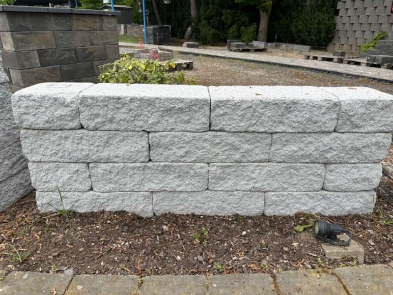 Eifel Mauer 50x25x14 cm kristallgrau