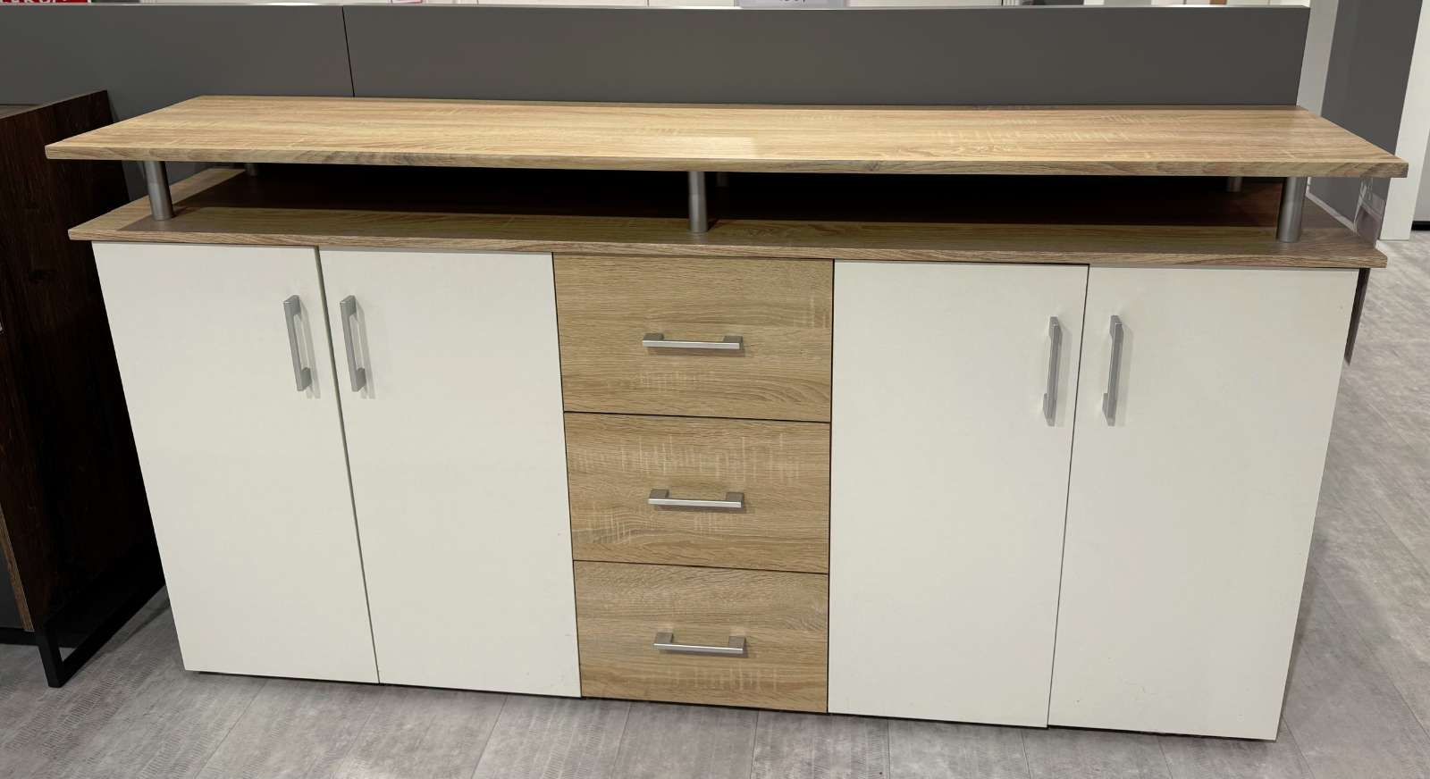 TD Highboard Eiche-Sonoma-Dekor⚡️Sparpreis⚡️