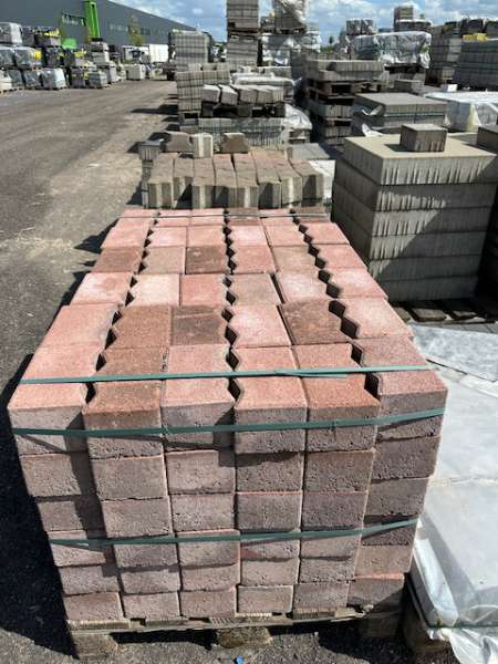 Duraton Endsteine 10 cm rot (2.Wahl)