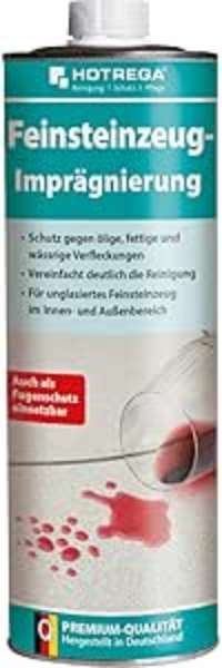 Feinsteinzeug-Imprägnierung Fliesen, Klinker, Natur- & Kunststein
