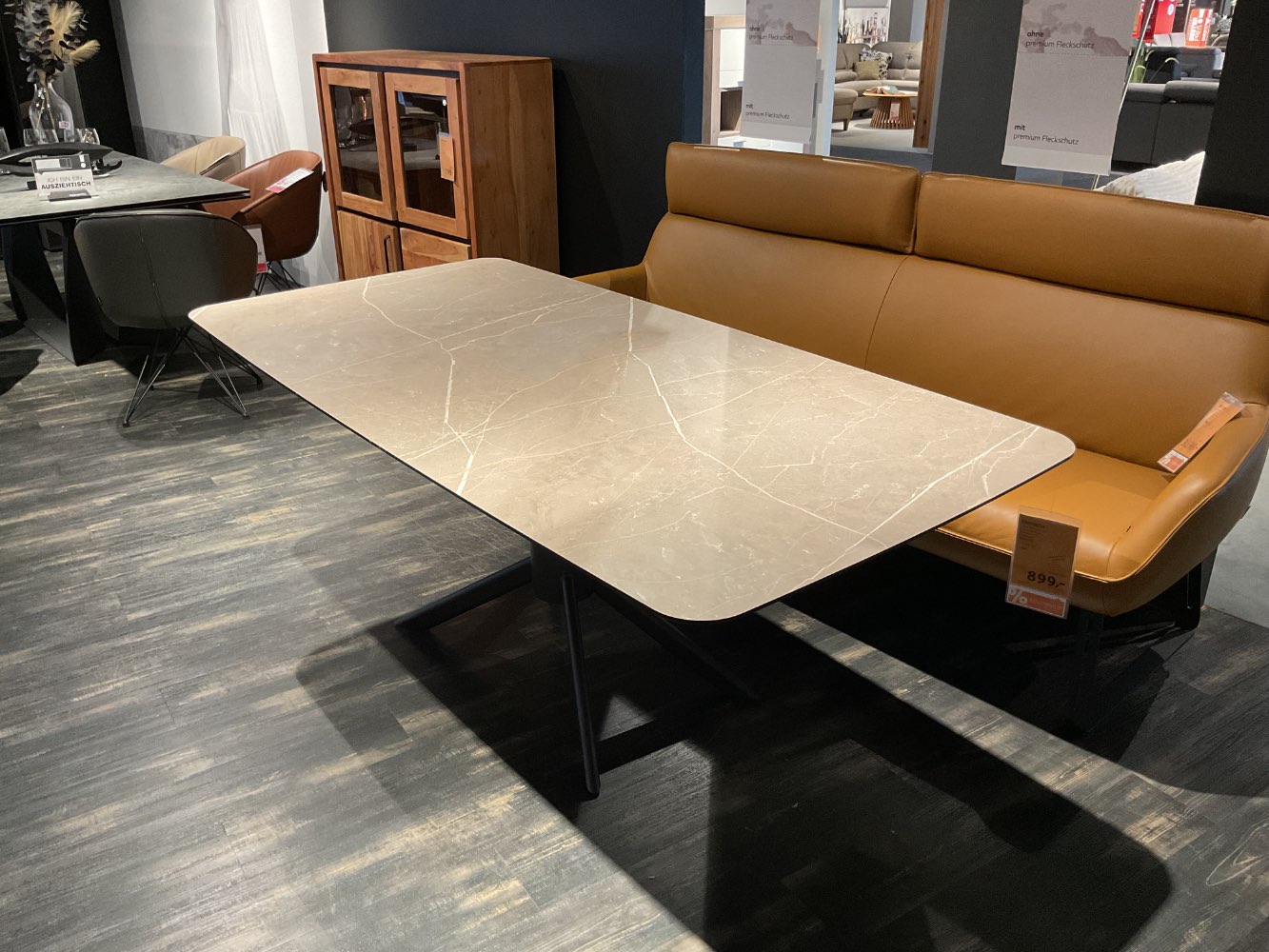 XXXLutz Ausstellungsstück Möbel Esstisch Maro Marmor beige grau