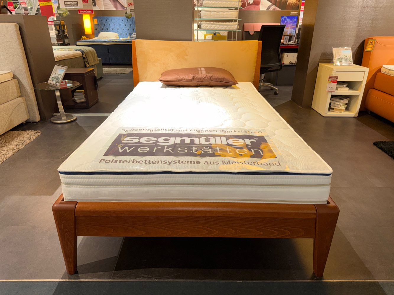 Holzbett Palladio  massiv LF 120x200cm aus SEGMÜLLER WERKSTÄTTEN