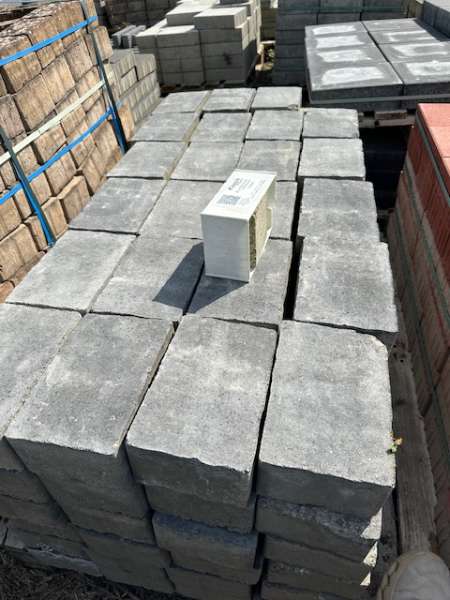 Klassikpflaster 21x14x8 cm Schiefergrau (2.Wahl)