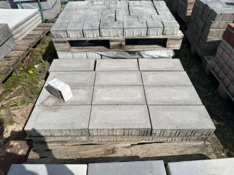 KANN Pflaster 40x20x8 cm (2.Wahl) hellgrau Typ Kaltenkirchen