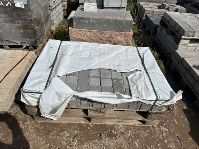 Öko Pflaster 10x10x8 cm grau (Restposten)