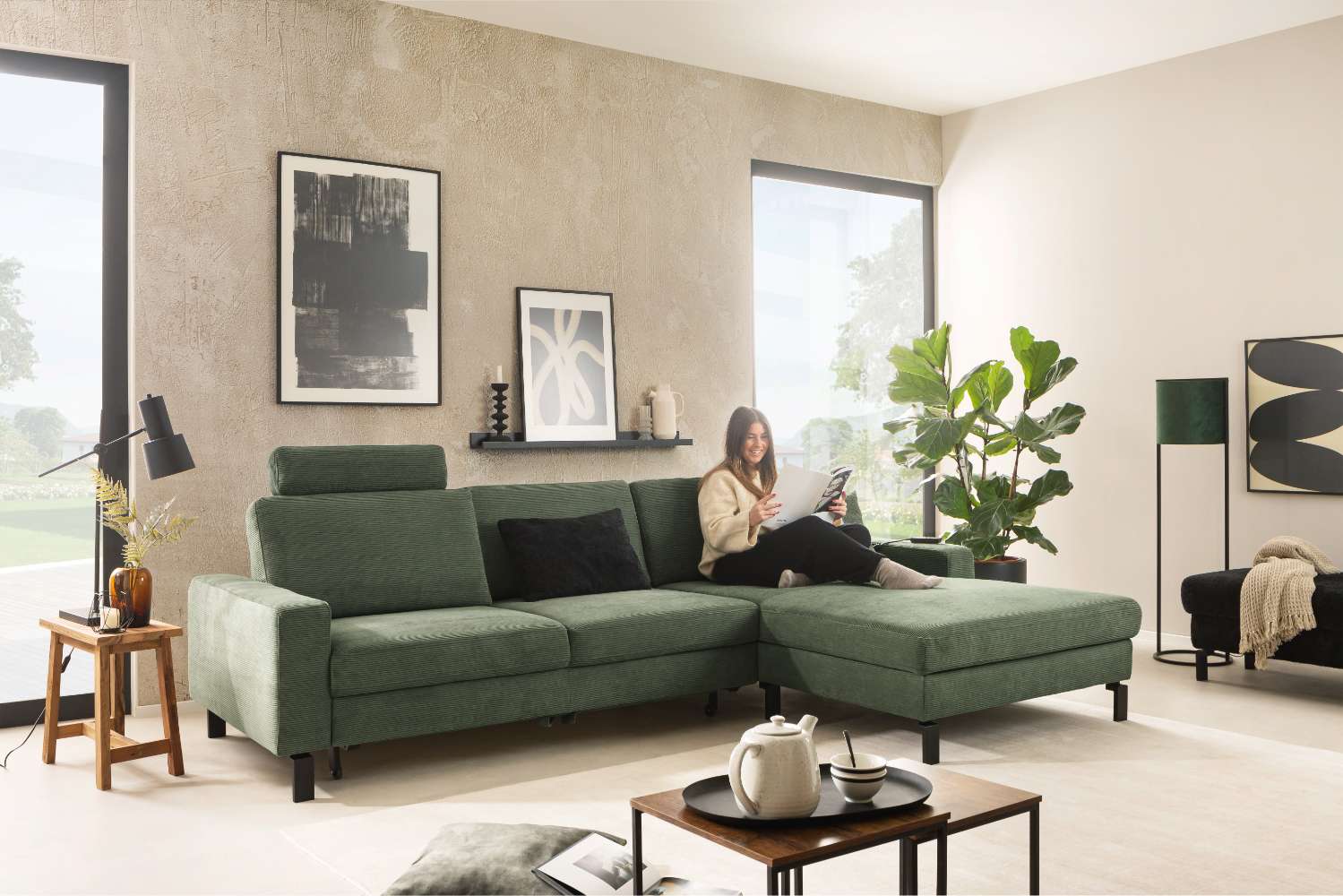 Polstersystemgarnitur