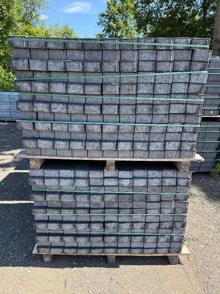 BE Rechteckpflaster 6cm anthrazit, Sonderposten