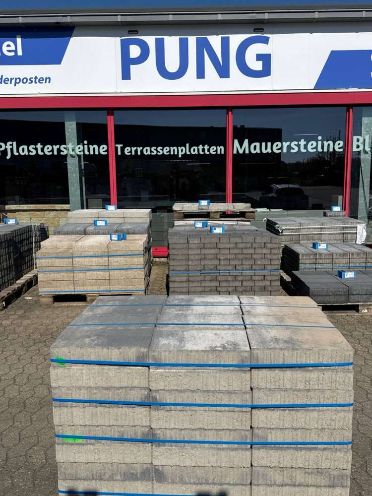 Aqua-Line Rechteckpflaster 40x20x8 cm muschelkalk (2.Wahl )