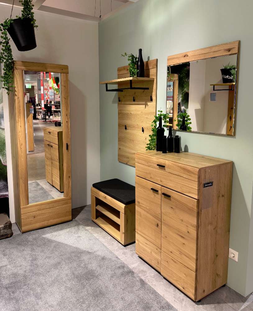 Garderobe Altesche massiv gebürstet⚡️Sparpreis⚡️