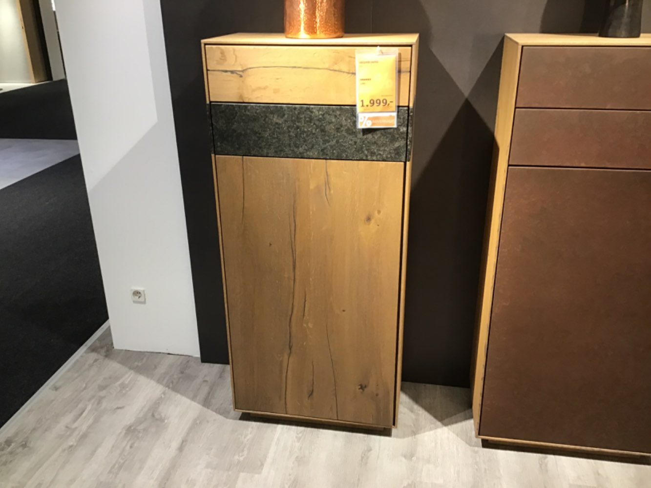 Möbel Highboard Puro Anrei Eiche massiv XXXLutz Hirschaid