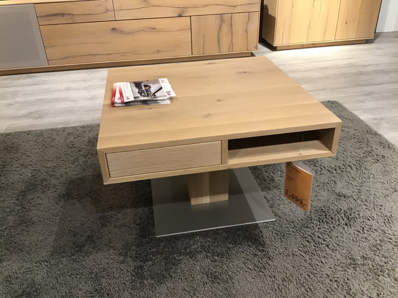 Möbel Couchtisch Anrei Eiche massiv XXXLutz Hirschaid