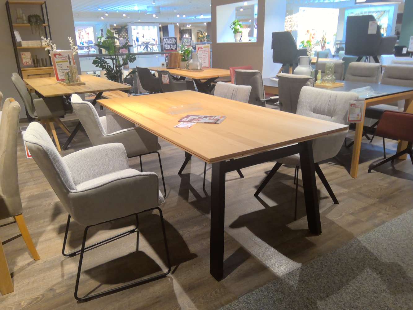 Interliving Designtisch 5102, ausziehbar, ca. 200/250×100 cm