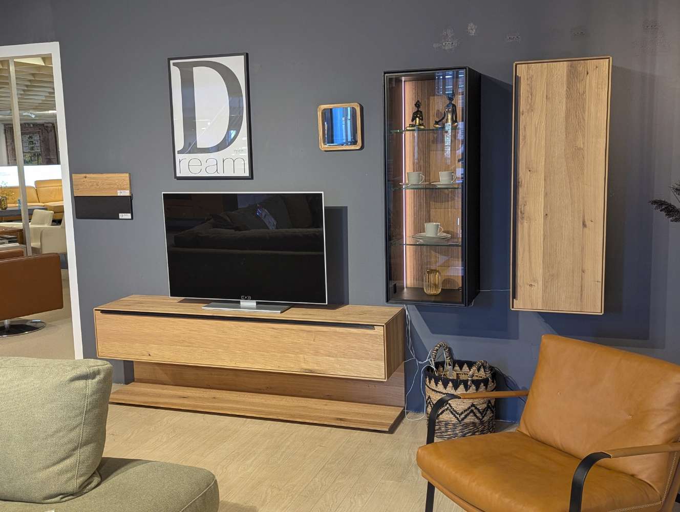 moderne Interliving Anbauwand Mod. 2033