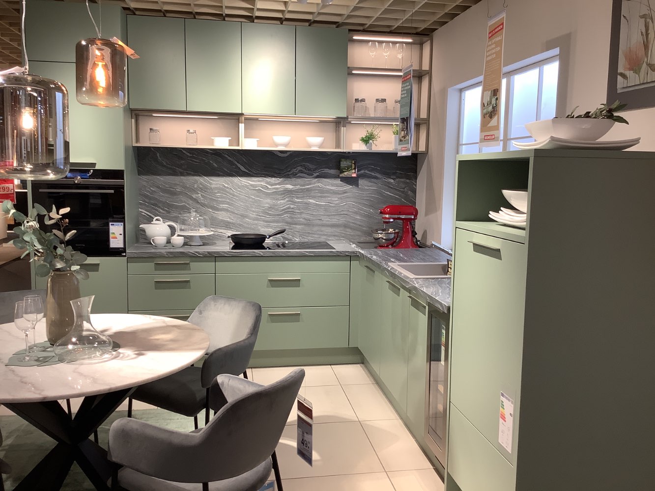 Sormani Bormio Salbeigrün Satin