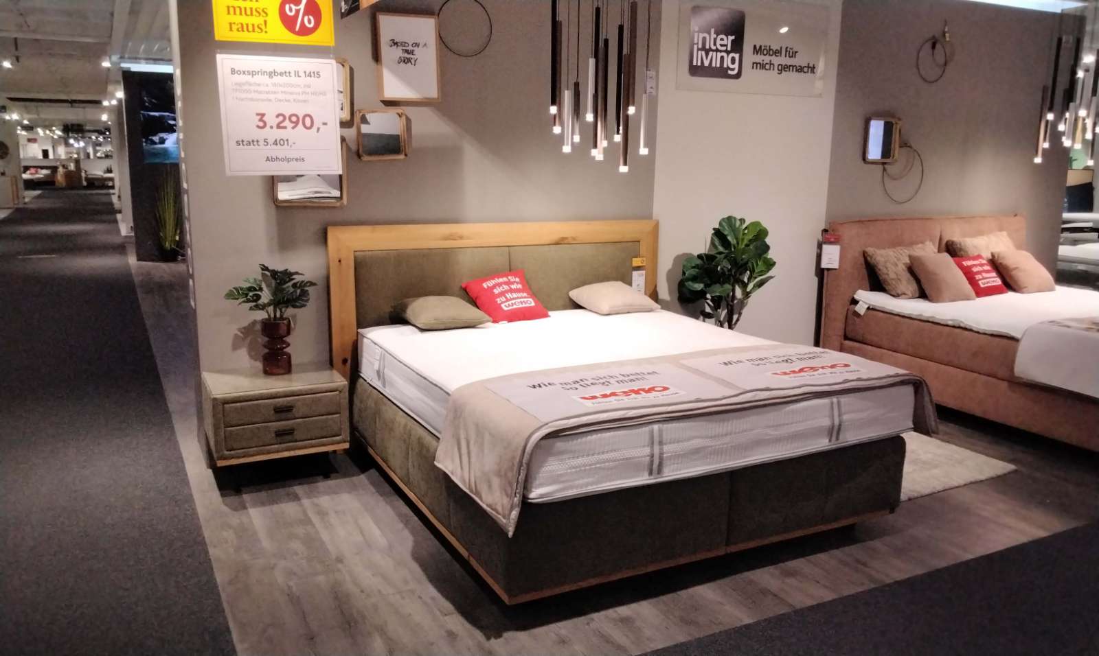 Boxspringbett Interliving – 1415