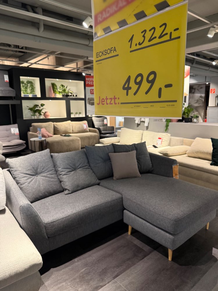 Ecksofa 210×156 – XXXLutz Fellbach