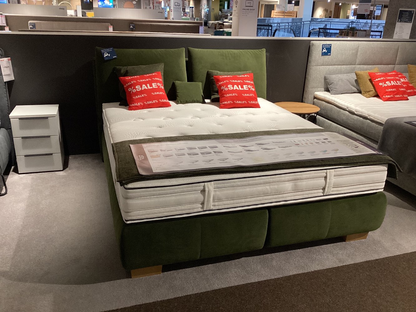 Boxspringbett „Supreme Comfort“, inkl. Topper und 1000PM Matratze