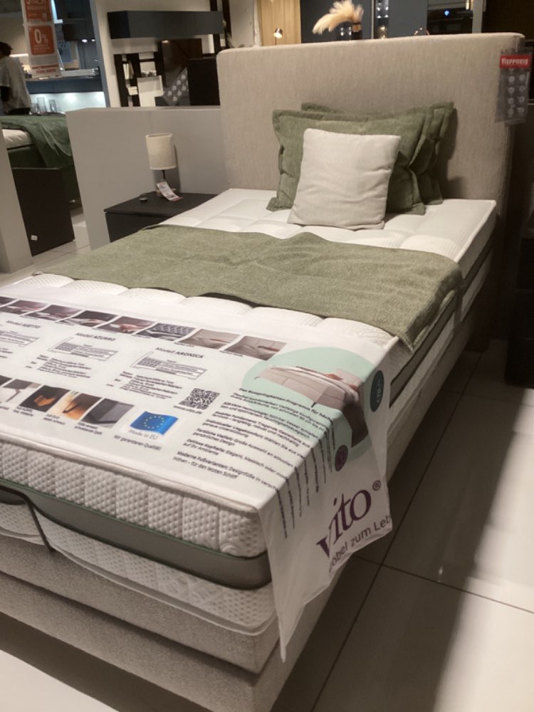 Boxspringbett Vito Azurro