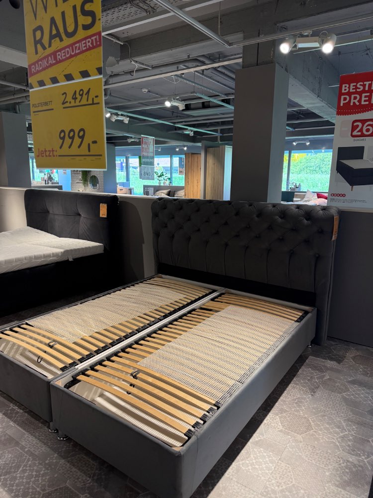 Polsterbett Hapo 180×200 – XXXLutz Fellbach