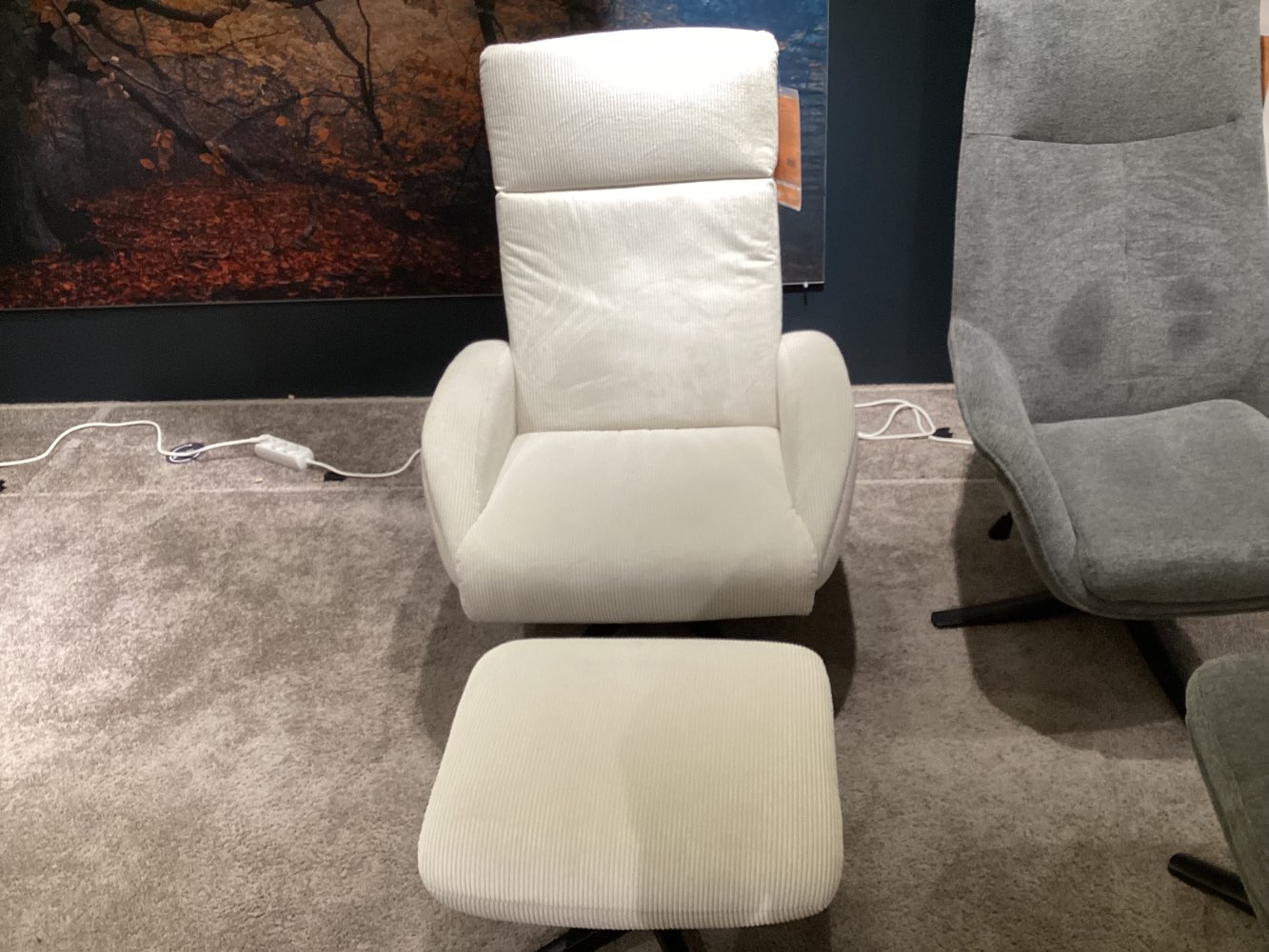 Möbel UE Relaxsessel Maya 77x107x75cm Cord Beige XXXLutz