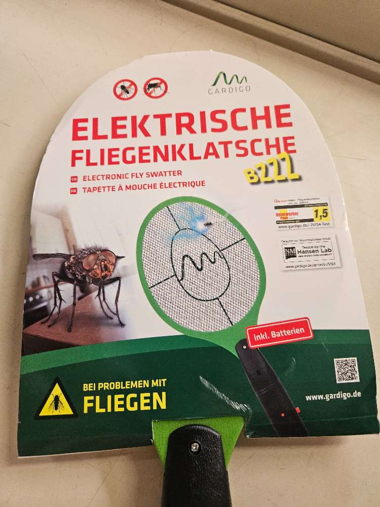 Eletronische Fliegenklatsche statt 9,99€
