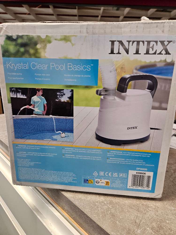 Intex Deluxe Pool Tauchpumpe statt 99€