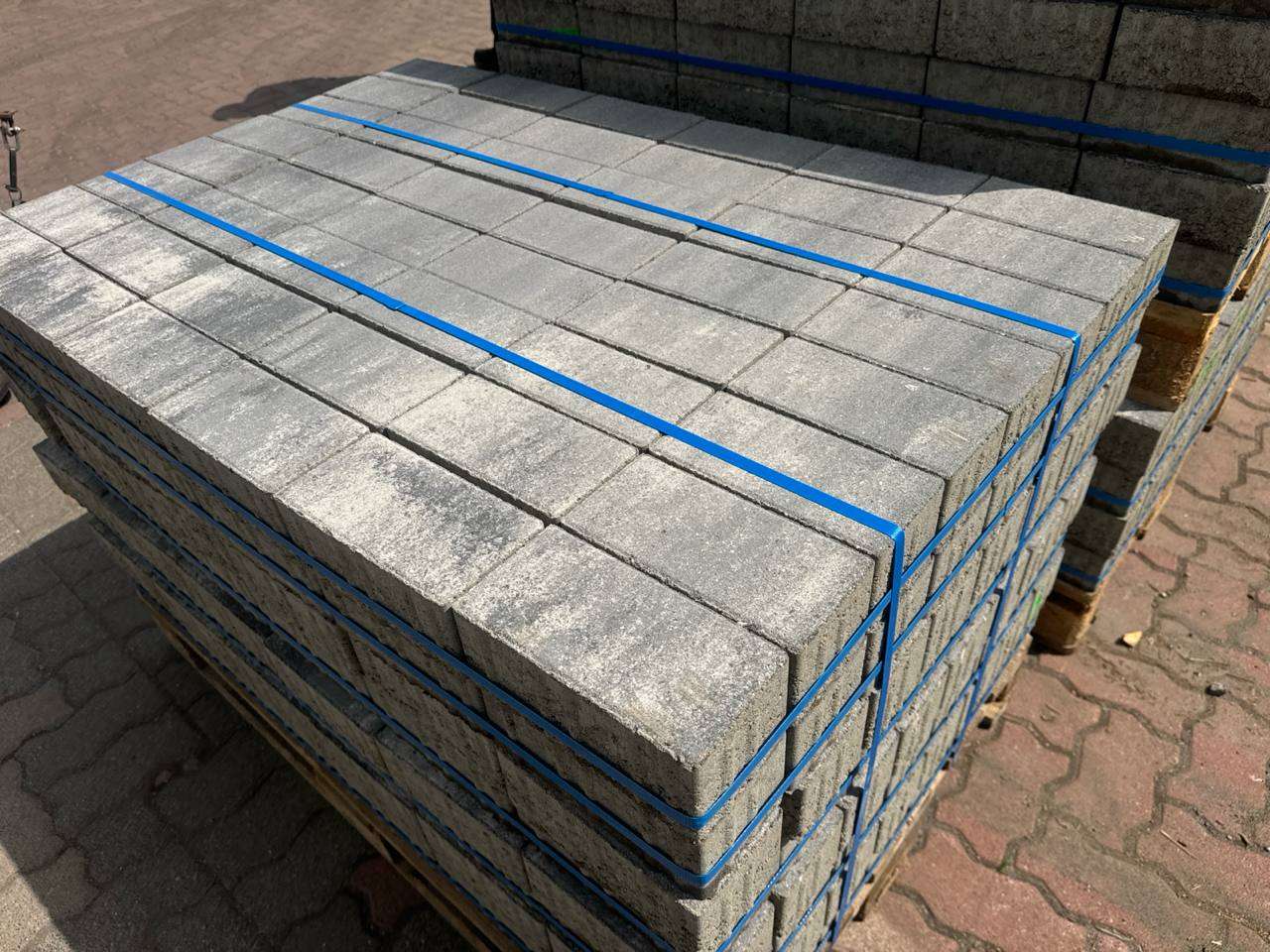 Prestige Line Rechteckpflaster 20x10x8 cm grau/anthrazit nuanciert (2.Wahl)