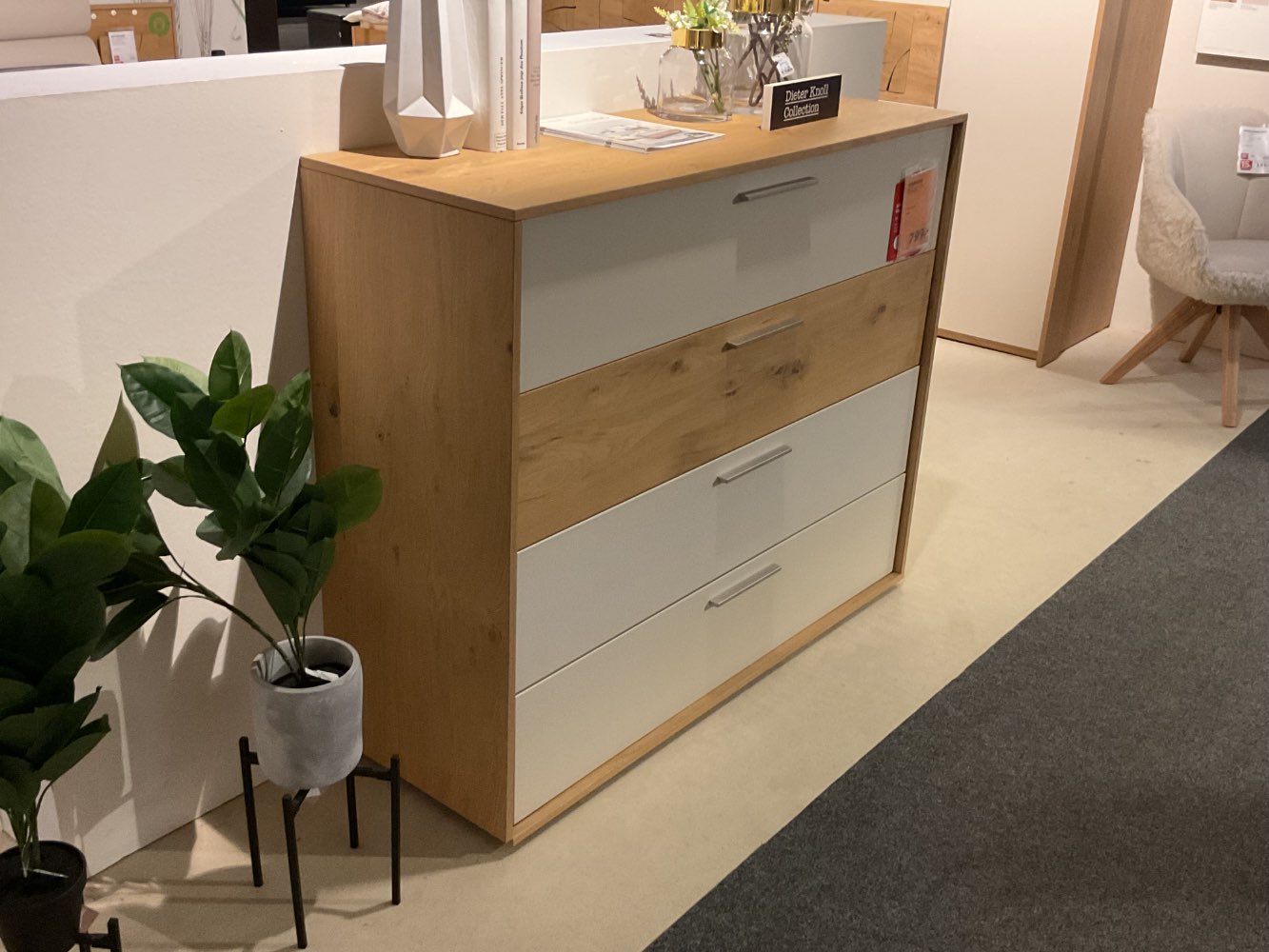 Möbel,DieterKnoll,Kommode Gandino,Eiche-Lack,120cm Breit,XXXLutz