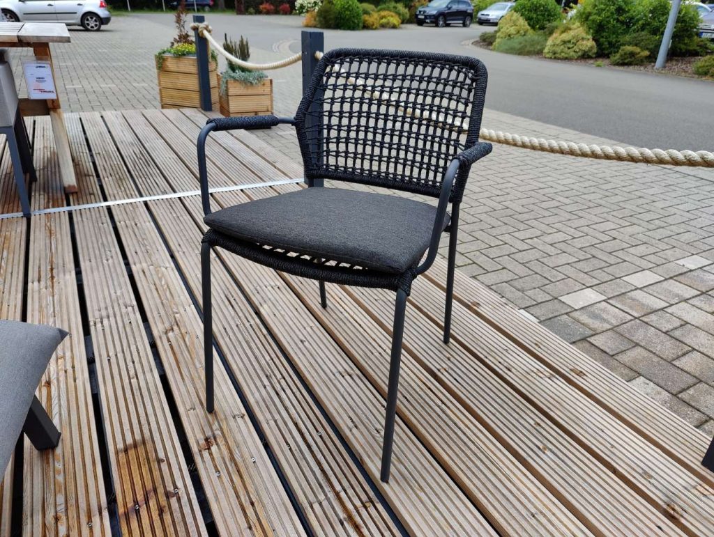 Gartenstuhl – Stapelstuhl – Barista – 4SO – Gartensessel – Rope