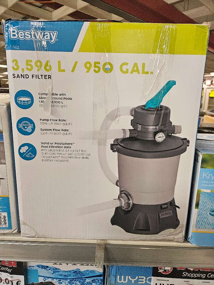 Bestway Sandfilter Pumpe Ersatzteilspender statt 124,99€