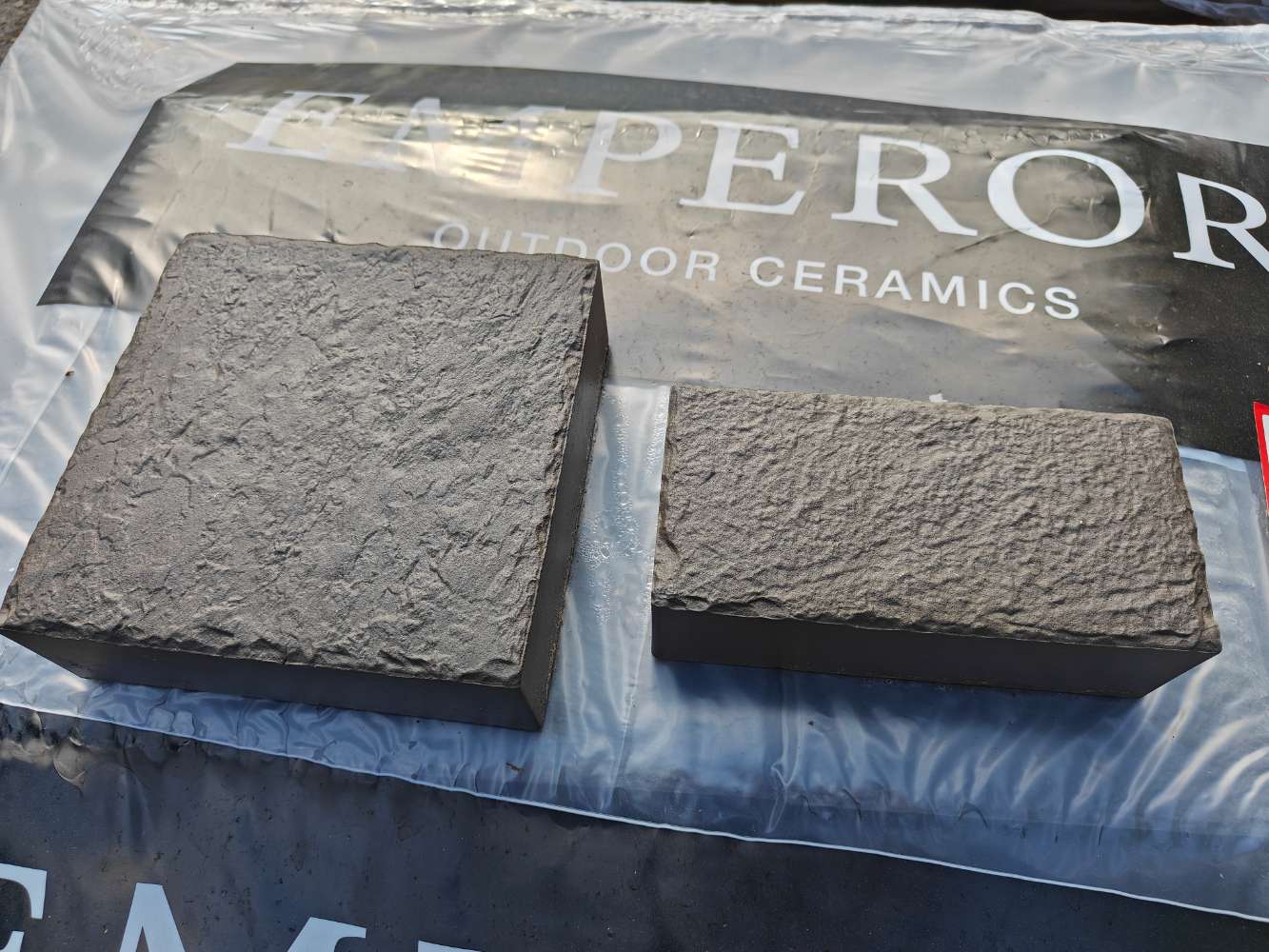 ⭐ SONDERPOSTEN ⭐  – Keramik CUBE „anthrazit“ 20×20 & 20x10x6,5cm