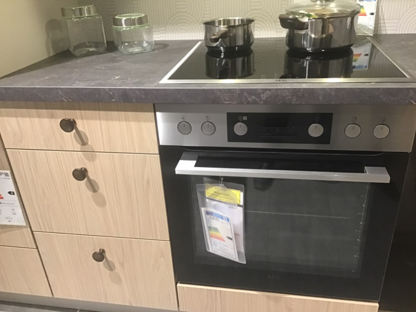 AEG ED32iD64 Herd-Set mit Induktionskochfeld Breite 60cm