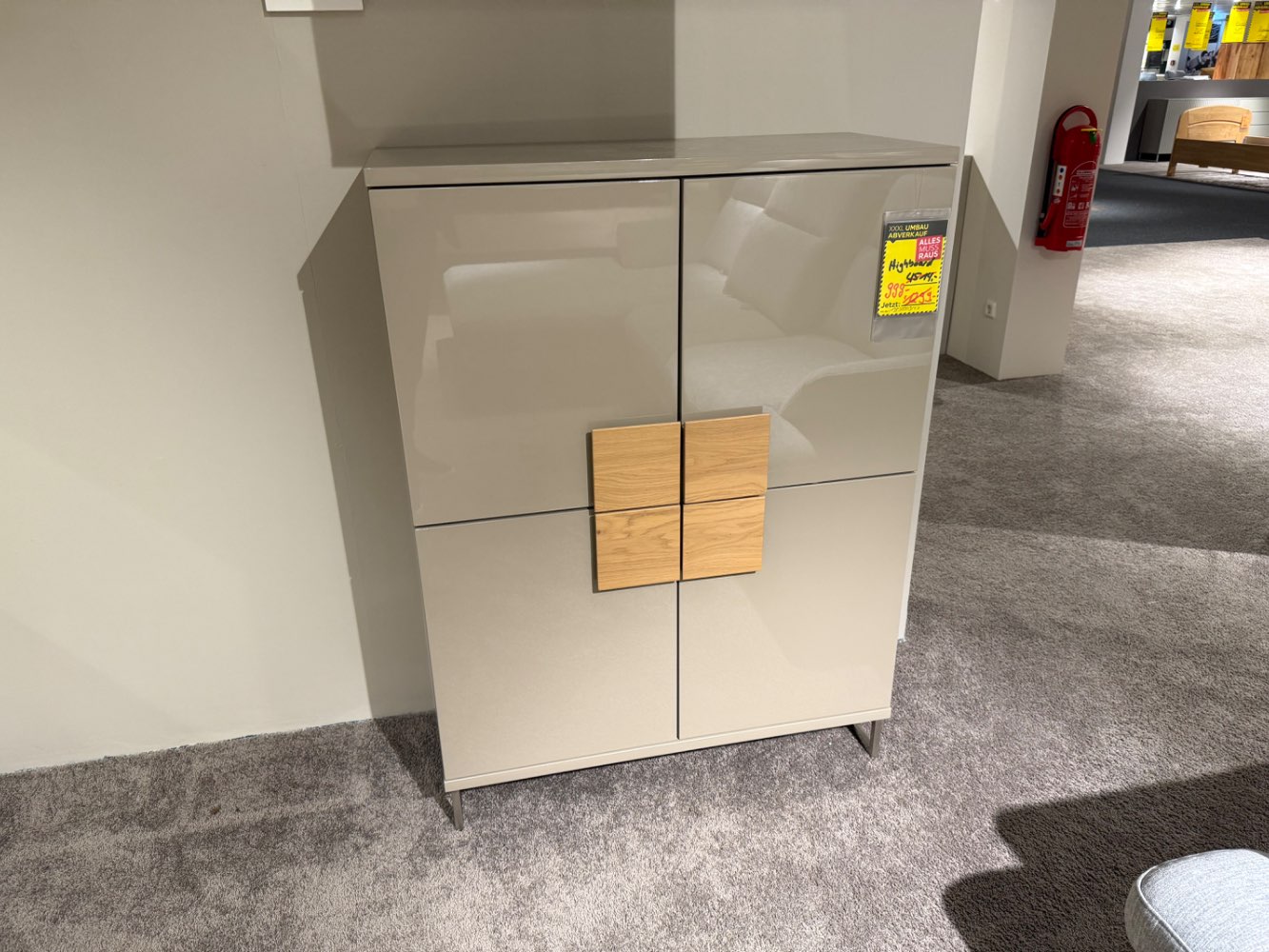 Möbel,Invivus Highboard Imago,Cashmere,90x126x4cm,XXXLutz