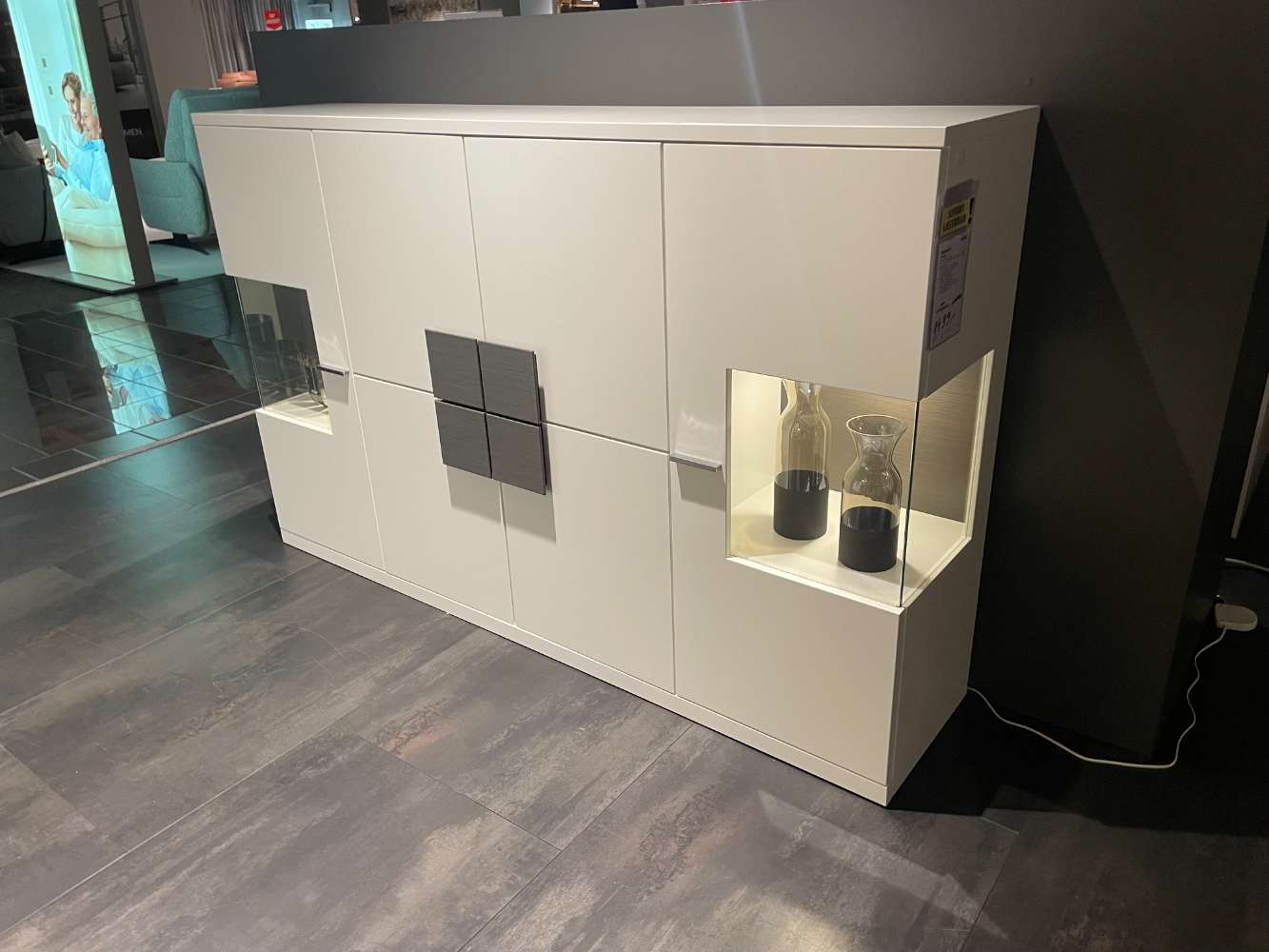 Sideboard mit Schubkasteneinsatz + LED-Beleuchtung