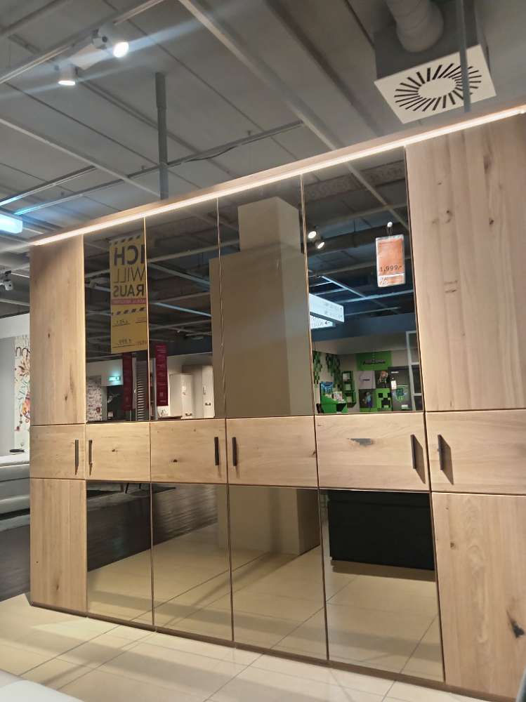 Drehtürenschrank, Linea natura, Barcelona, 296x230x62cm, XXXLutz