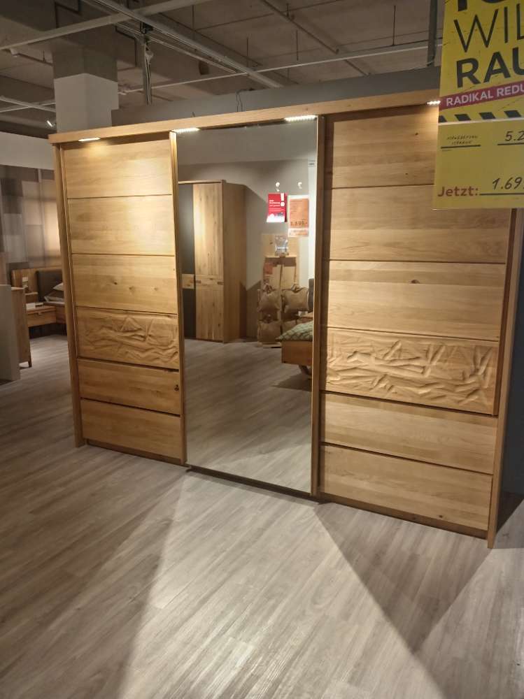 Schwebetürenschrank,Linea Natura,Vitus plus, 285x216x70cm,XXXLutz