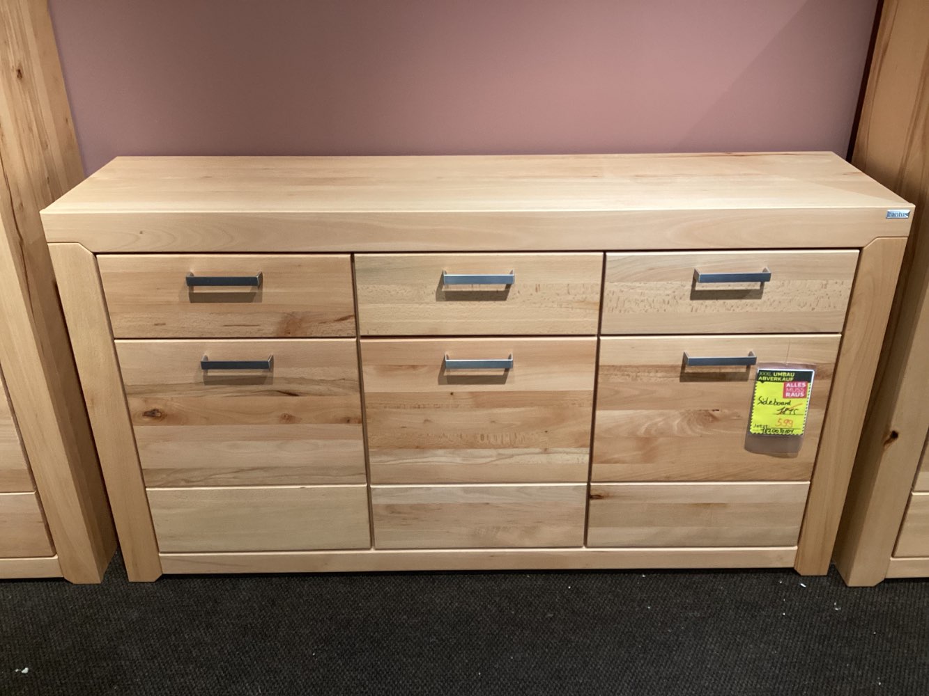Möbel Contorte Sideboard Oreo 160x88x40cm Kernwildbuche XXXLutz
