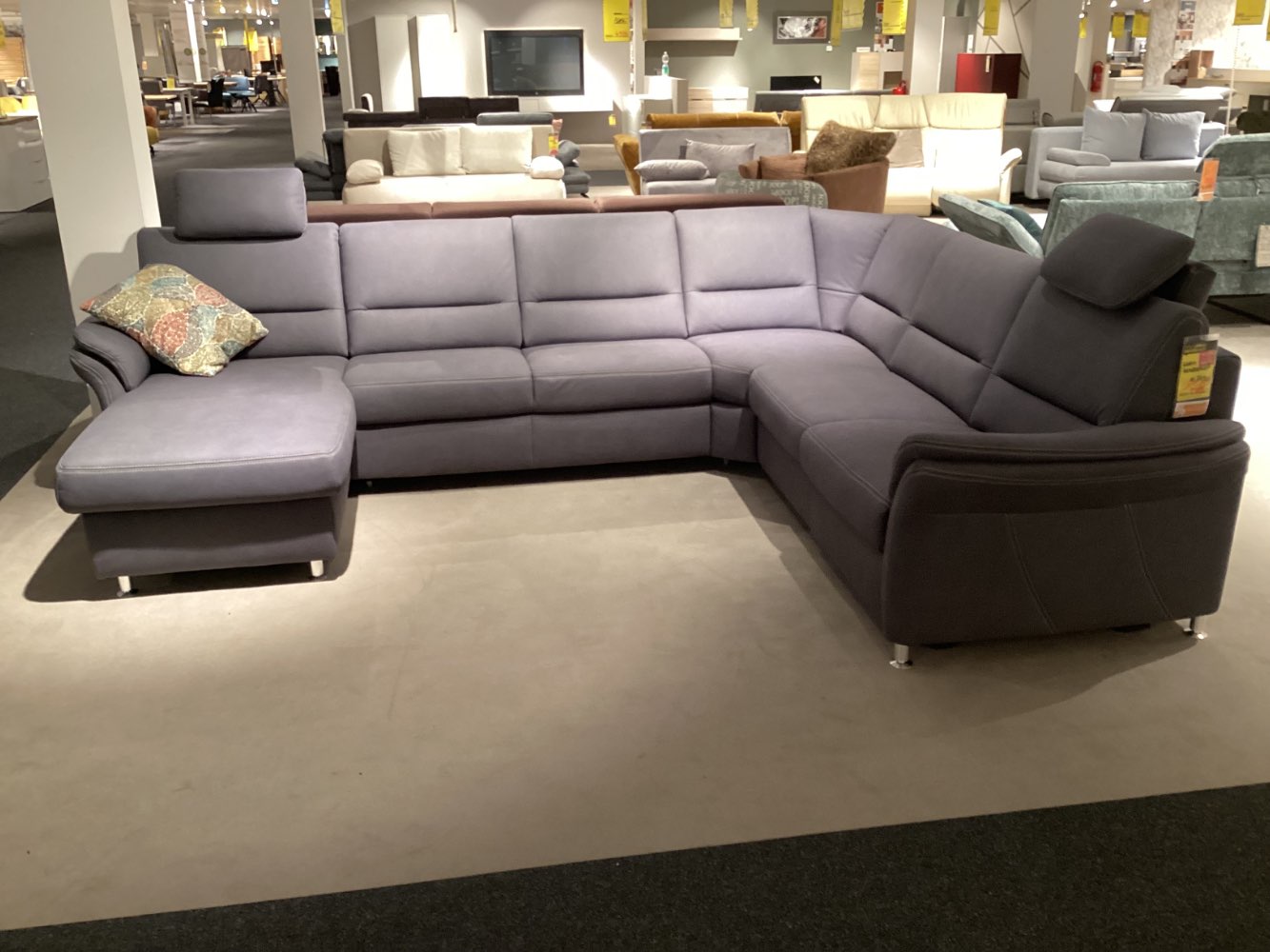 Möbel Zehdenick Eckosfa Dakota 173x330x262cm ca Grau XXXLutz