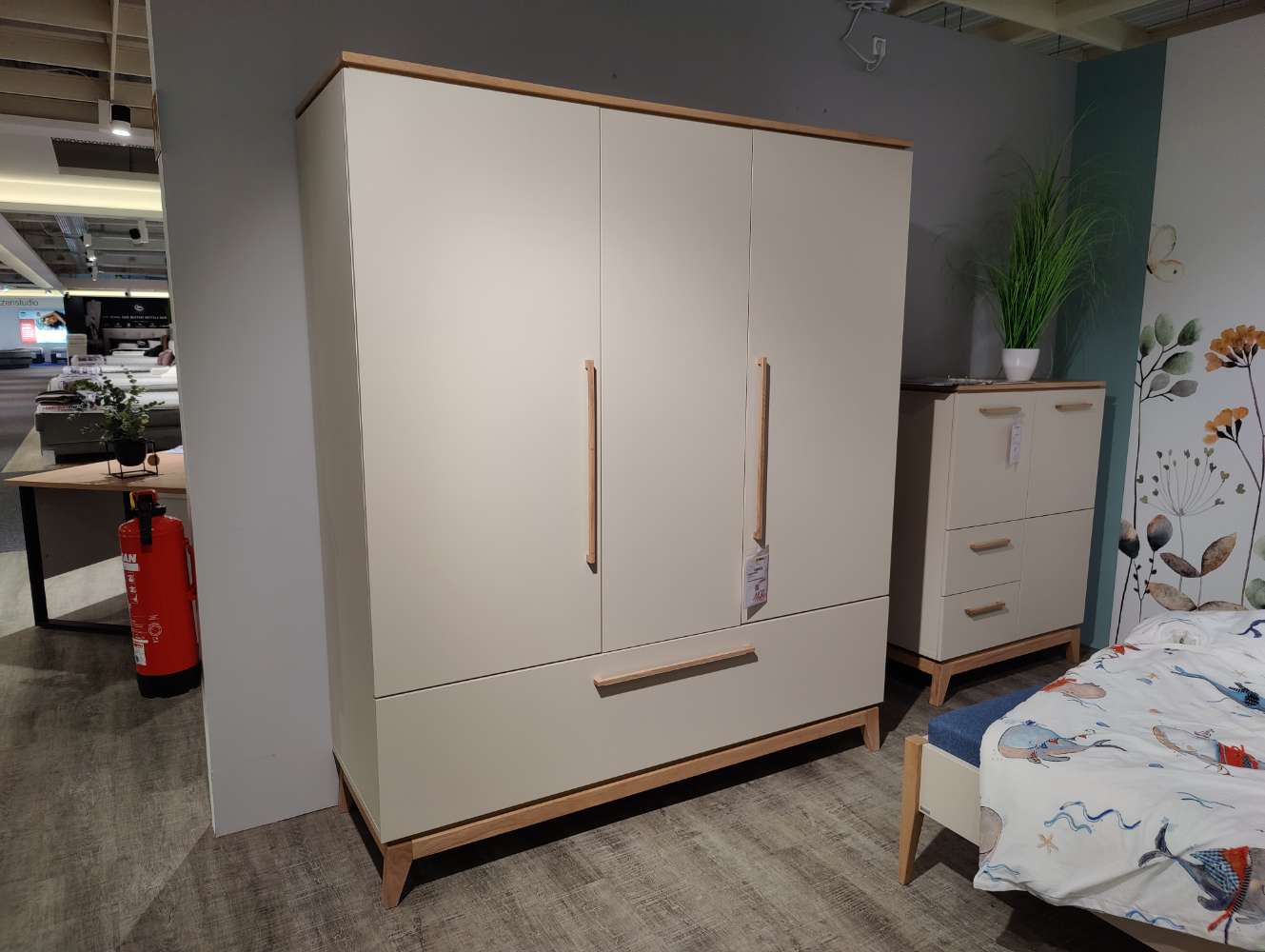 Kleiderschrank – PAIDI – Stiene – B 170 cm – Skandi – Eiche