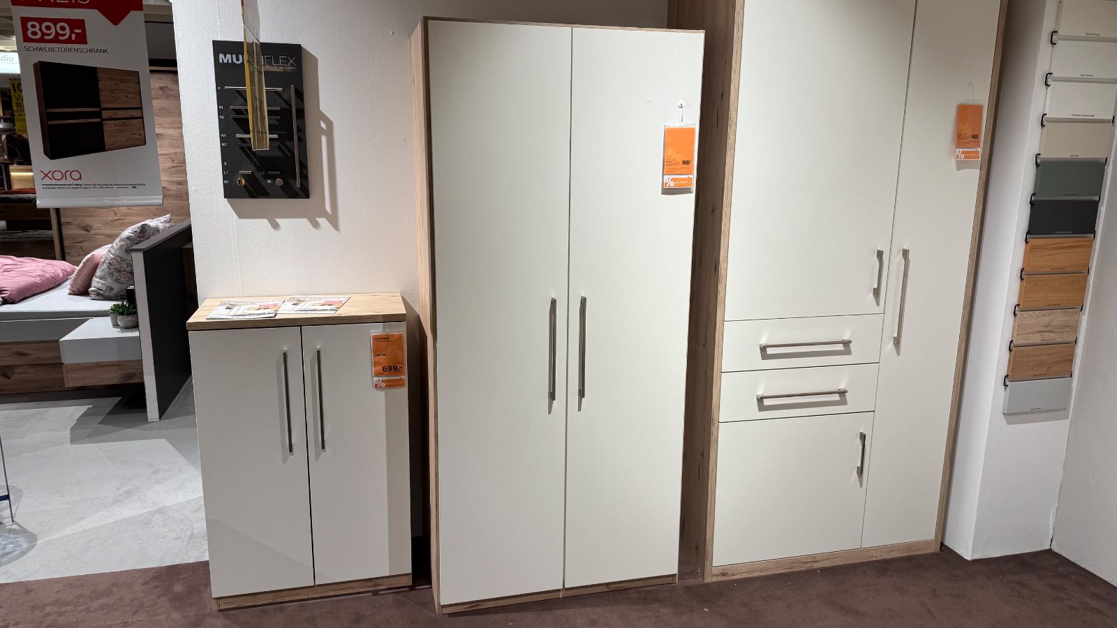 Möbel Schlafen Drehtürenschrank MULTIFLEX