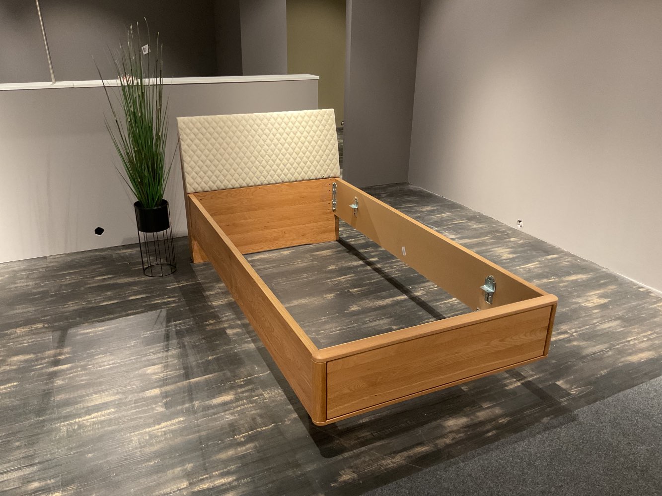 XXXLutz Ausstellungsstück Möbel Bett Arona Eiche Champagner