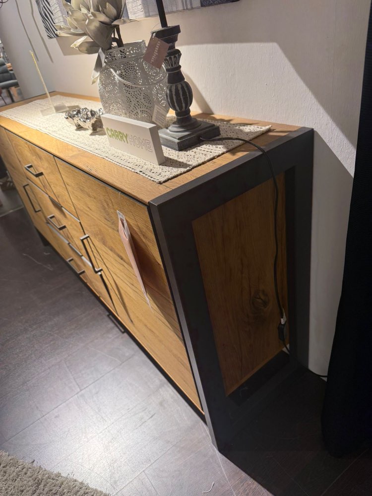 MÖBEL SIEDEBOARD JANNE EICHE FURNIERT XXXLUTZ HIRSCHAID