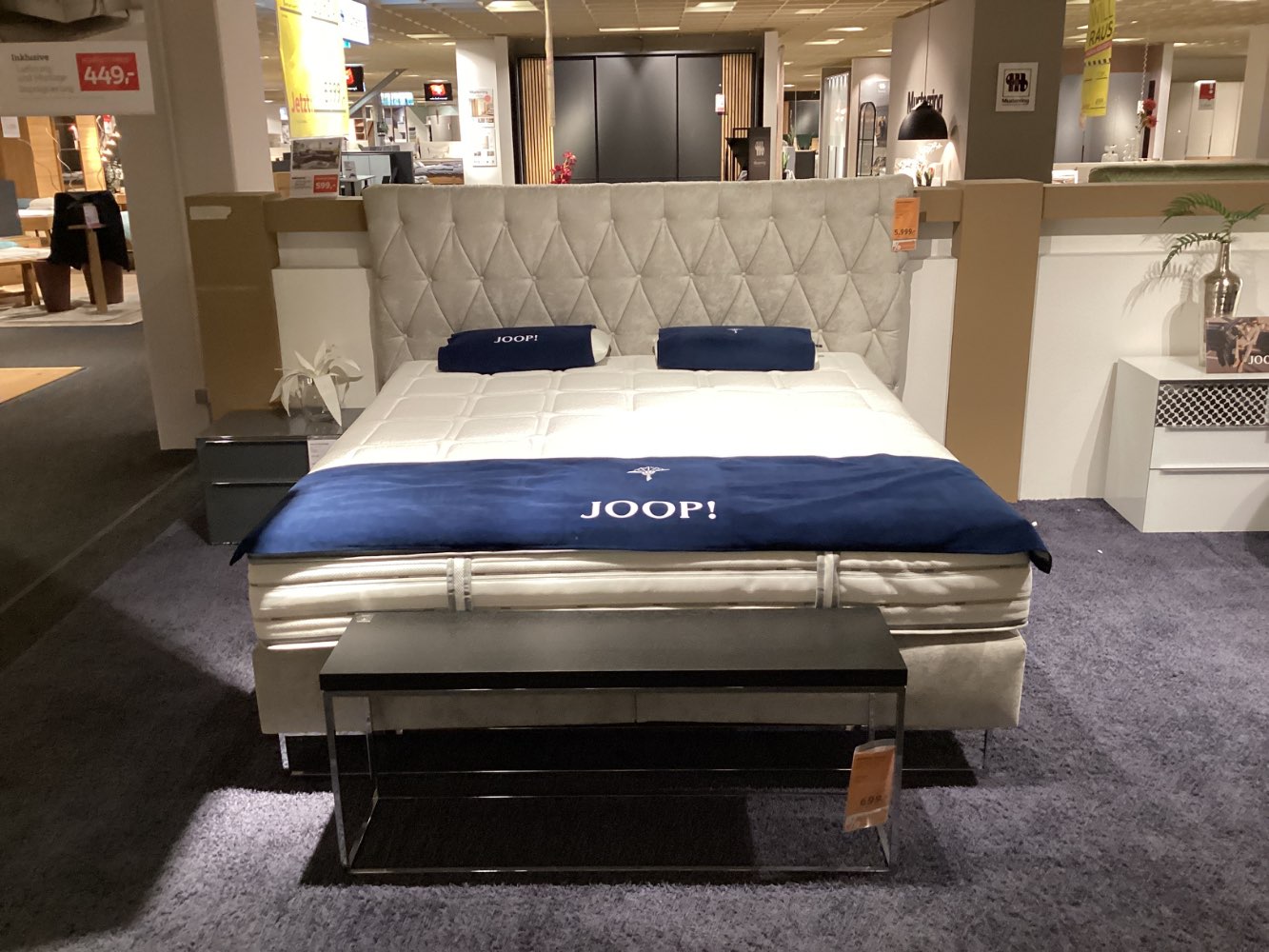 Möbel Boxspringbett Joop Cubic Chesterfield XXXLutz Hirschaid